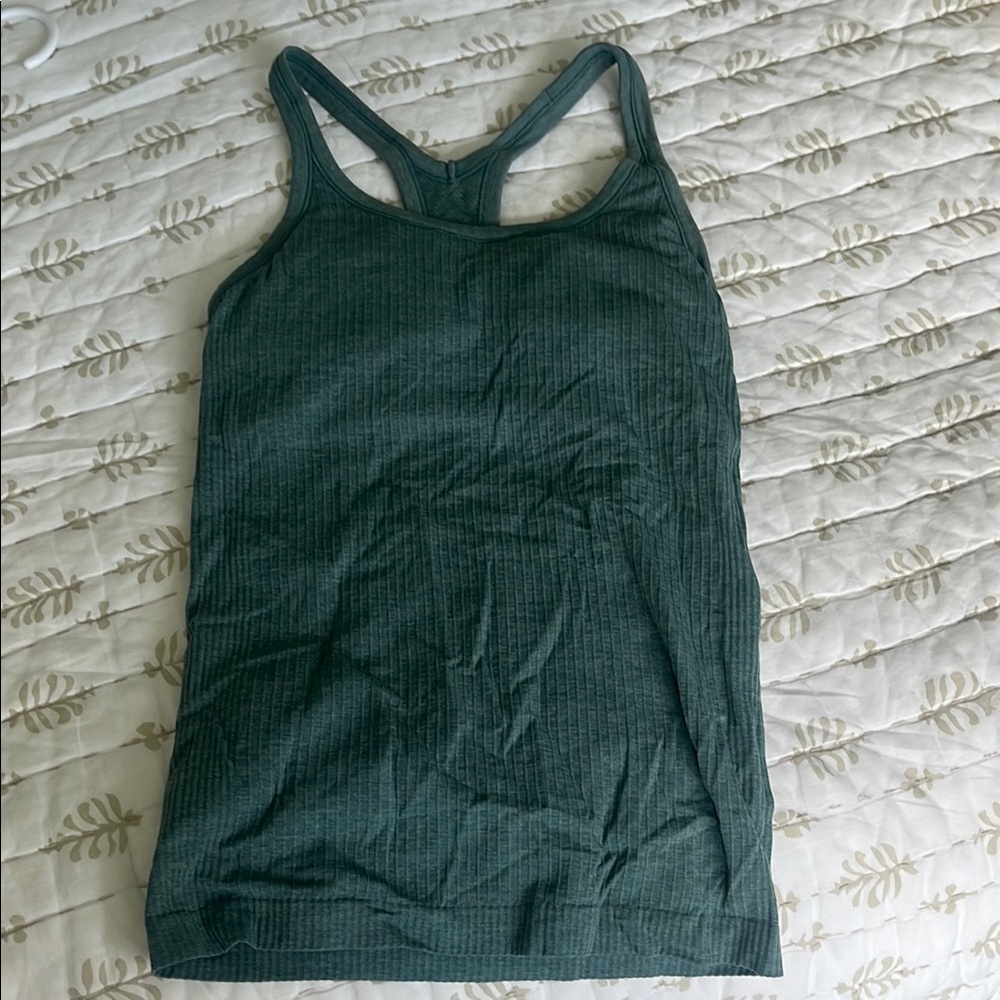 Lululemon green tank top